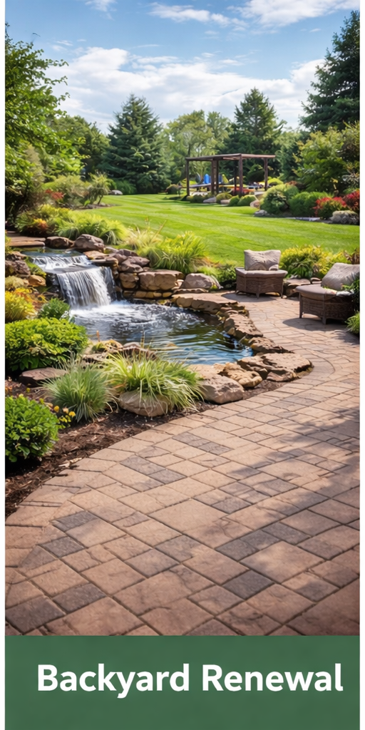 Oak Ridge Backyard Renewal completed project